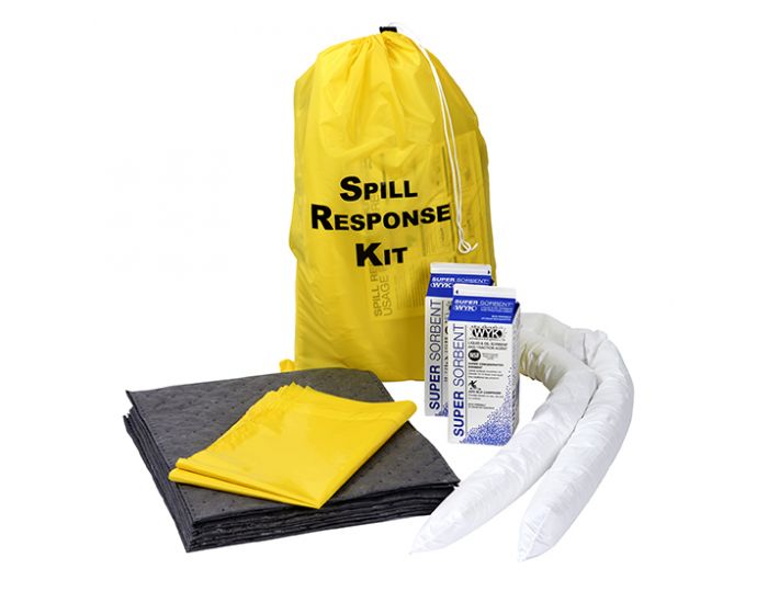 WYK Sorbents Universal Spill Response Kit Tote Bag