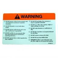 Warning Label, BLB Checklist