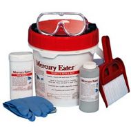 Provides all the tools necessary to safely and quickly clean up and decontaminate a mercury spill.
