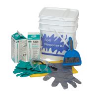 This kit is designed to contain, neutralize and solidify small hydrofluoric acid spills and drips.