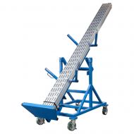 The Tilting Elevator Conduit Cart allows transportation of bulk loads of electrical conduit throughout any job site.