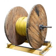 Safely store and handle bulk cable reels with Dyna Reel Platforms from BHS. Adjustable rollers make these units ideal for any electrical or data application.