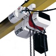 Hoist Kits from BHS power your Gantry Crane system for safe, reliable battery change-outs in vertical-extraction forklift fleets.