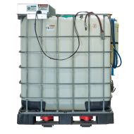 The BHS Battery Watering & Filling System Tank is a mobile water supply that carries up to 330 gallons via pallet jack or lift truck. 