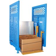 Heavy Duty Guarding included to protect operators during tilt cycle
