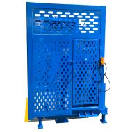 Heavy Duty Guarding included to protect operators during tilt cycle
