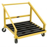 hardwood transfer cart