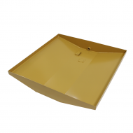 RWS-DP is a replacement drip pan for the BHS manufactured Roller Wash Station RWS-3.