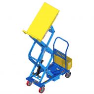 Powered Mobile Lift & Tilt Tables are flexible work positioners that prevent musculoskeletal injuries.