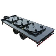 The Parallel Reel Payout Trailer (PRP-TRL) is a total turn-key solution for on-site cable pulling.