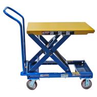Self-Leveling Mobile Lift Table with handle