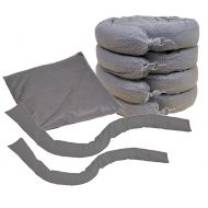 Universal Polypropylene Sorbent Socks Pillows & Booms are high capacity, wring-able, and can be used to recover liquids for reuse.