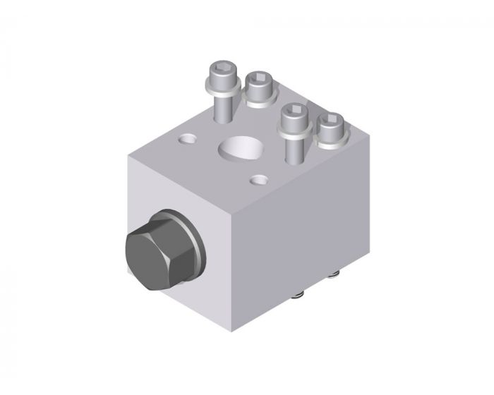 Check Valve Block for 71cc Piston Pump, HC0240
