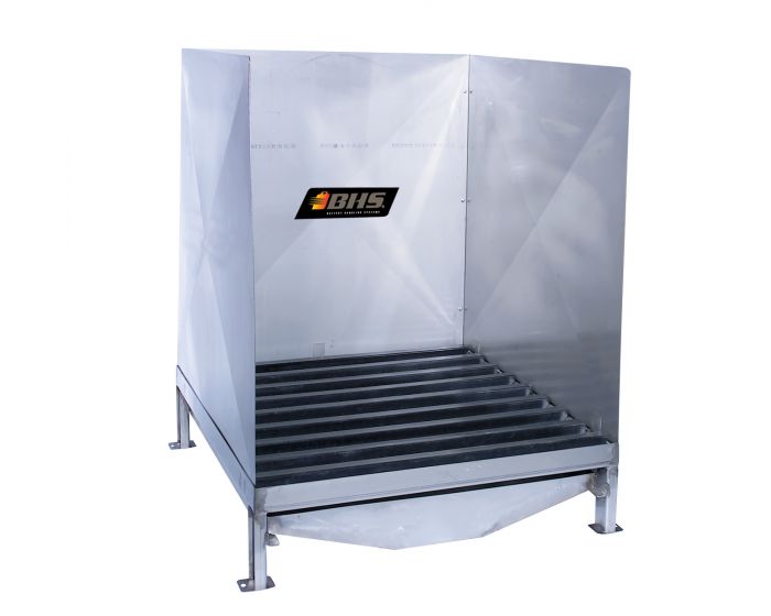 Hardwood Wash Station, Stainless Steel