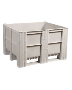Engineered from impact resistant, HDPE, structural foam, these bins are durable, but lightweight, and easy to clean.