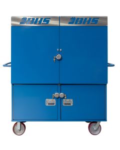 Building Information Modeling Carts from BHS house full-service mobile offices for on-site administration for construction projects.