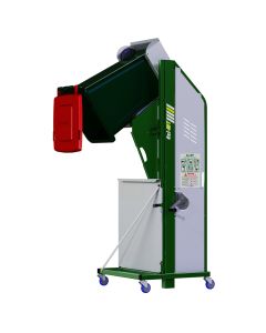 The economically priced Ezi-MT bin dumper takes the strain out of emptying bins without hydraulic machinery