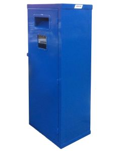 The Security Drop Box is a steel container for valuables that is ideal for outdoor use or industrial applications.