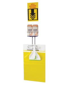 Battery Acid Spill Kit, Wall-Mounted