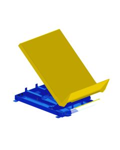 Warehouses can maximize productivity by using Ground Level Tilt Tables for order packing, product assembly, machine feeding, and more.