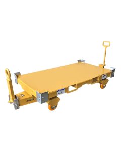 Quad-steer models can navigate tight corners and even U-turns easily