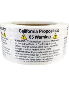 California Proposition 65 Warning Labels