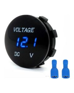 Voltmeter, 24VDC battery monitor with LED display (MT/DM/MD:2017)