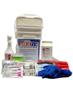 FluidLoc Multi Use Bloodborne Pathogen Spill & Clean Up Kit