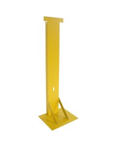 Stand used for mounting safety equipment such as the Spill Kit Cabinet and/or Portable Eye Wash.