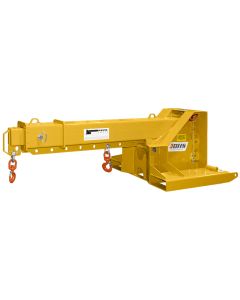 Lift heavy equipment, freight, and other industrial materials with the Manual Pivoting Jib Boom (MJB) from BHS.