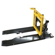 Forward Bin Tipper forklift attachment