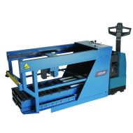 Convert your existing pallet truck into a portable battery changer with Automatic Transfer Carriage. 