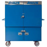 Building Information Modeling Carts from BHS house full-service mobile offices for on-site administration for construction projects.