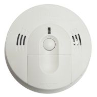 The Carbon Monoxide & Smoke Detector combines two safety devices in one unit.