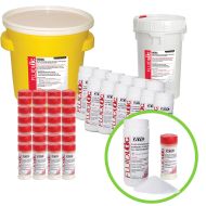  Fluidloc™ is non-reactive, non-flammable, non-toxic, inhibits vaporization  and associated malodors and is completely safe to use.