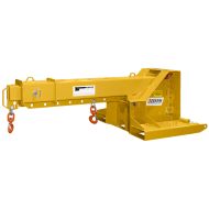 Lift heavy equipment, freight, and other industrial materials with the Manual Pivoting Jib Boom (MJB) from BHS.