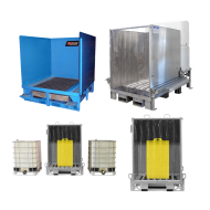 Mobile Wash Stations contain hazardous wastewater associated with washing forklift batteries, complying with EPA regulations.