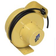 Powered Cable Reels 50' or 85' permanent tension mounted cable reel keeps electrical cords taut and secure during operation. 