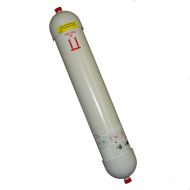 Replacement cartridge for water deionizing system.