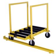 traveling battery transporter on track