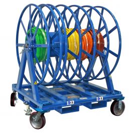 Utility wire rope reel drum for Gardens & Irrigation 