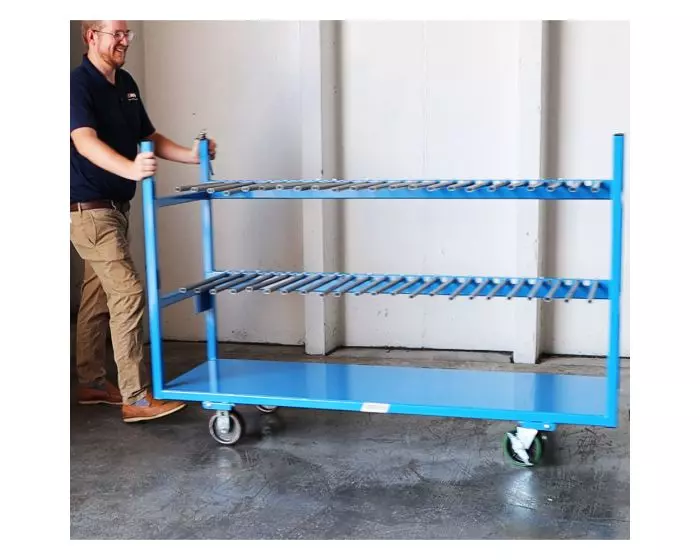 san　ブルーカーペット16p Adjustable Panel Cart