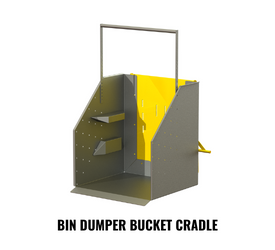 Bin Dumper Bucket Cradle