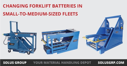 Changing Forklift Batteries