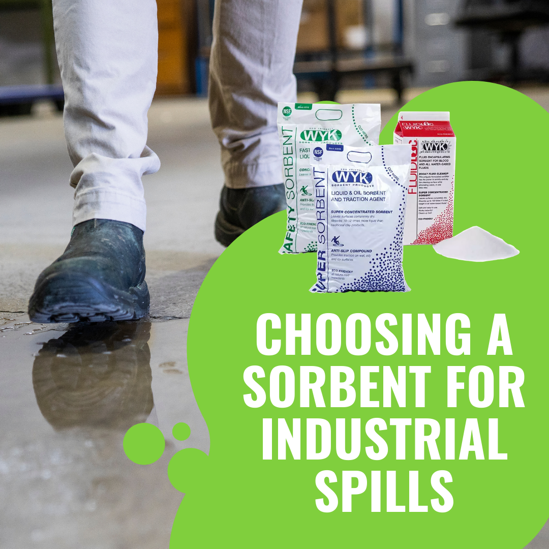 Choosing a Sorbent for Industrial Spills