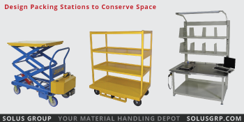 Design Packing Stations to Conserve Space