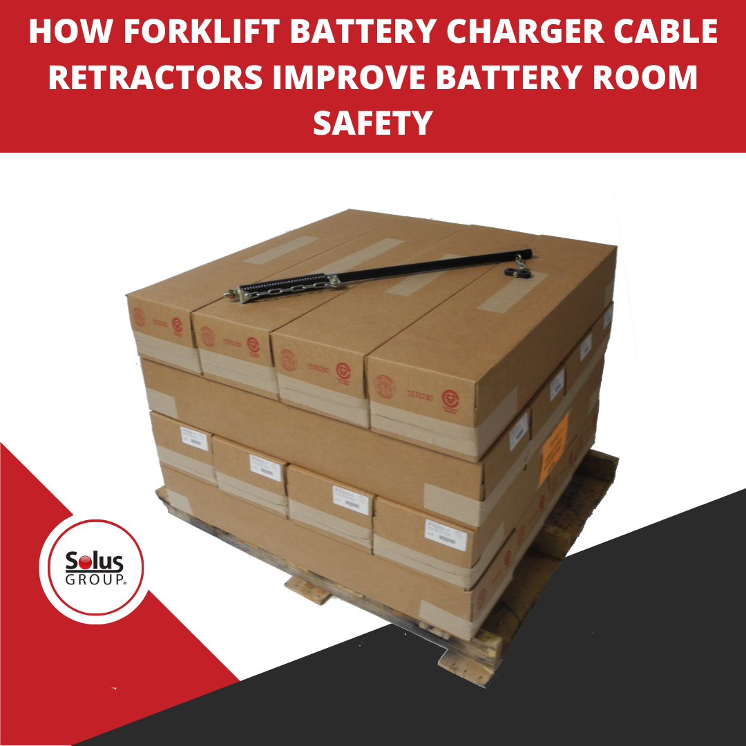 How Forklift Battery Charger Cable Retractors Improve Battery Room Safety Blog