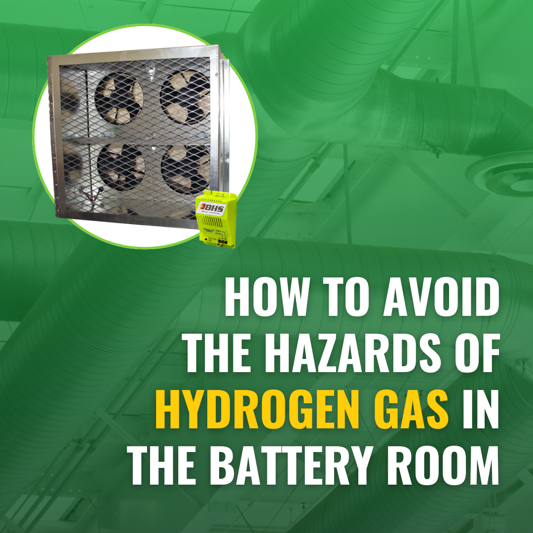 How to Avoid the Hazards of Hydrogen Gas in the Forklift Battery Room