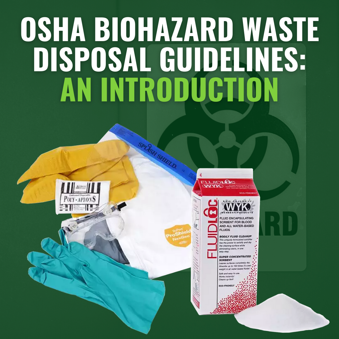 Biological Risk Waste Disposed Of In The Red Trash Bag At A