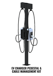 EV Charger Pedestal & Cable Management Kit